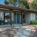 Enjoy Redrock Views W A Fire Pit Cornhole Games At Sedona Starlite