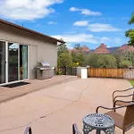 Sedona Uptown Gem! Wow! Views!! New! Barrel Sauna!!! Close To Trails, Walk To Uptown Sedona, Restaurants And Shopping