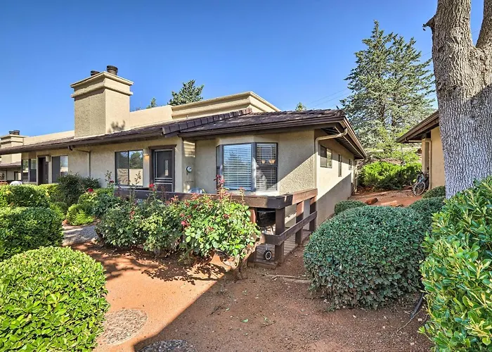 Sedona Condo Patio, 16 Mi To Red Rock State Park