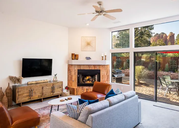 West Sedona Retreat W/ Views Of Coffee Pot Rock!