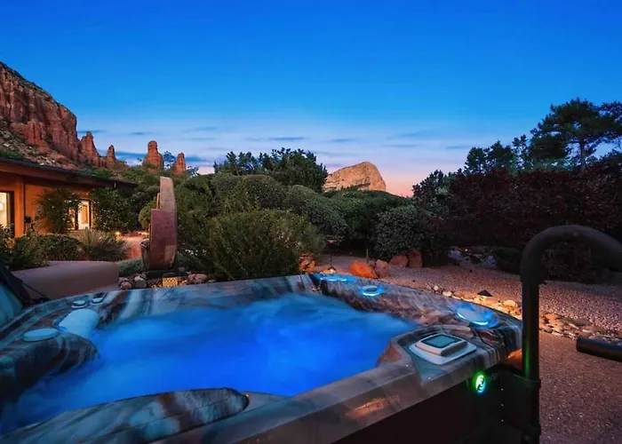 Chapel Vista Main House Red Rock Views And Hot Tub