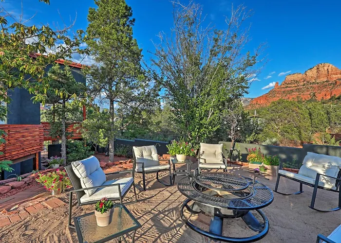 Luxe Sedona Retreat With Gorgeous Red Rock Views!