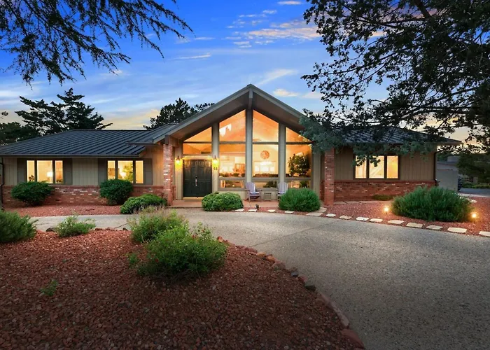 Sedona Chapel Cross Home W/ Pool, Spa & Views!!!