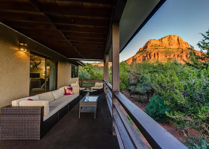 Sedona Red Rock Bliss Views Inside & Out, Private Deck To Enjoy Sunrise Or Sunset!