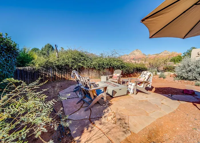Central Sedona Home With Red Rock Mtn View, Fire Pit