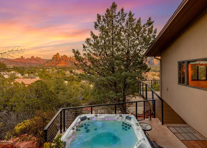 Breathtaking Views Hiking Hot Tub