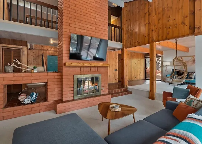 Desert Oasis Surrounded For Family By Sedona Nature With Spa