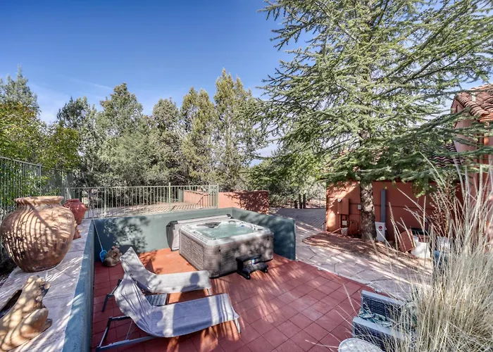 Sedona Magnificence With Fire Table