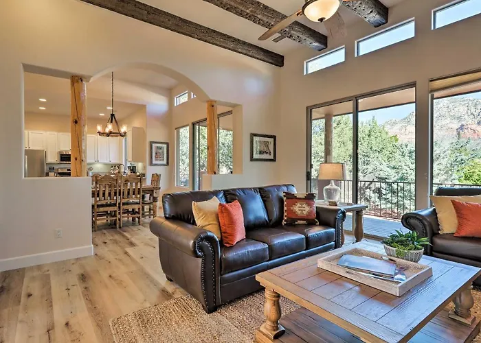 Luxury Sedona Living Remodeled With Red Rock Views!