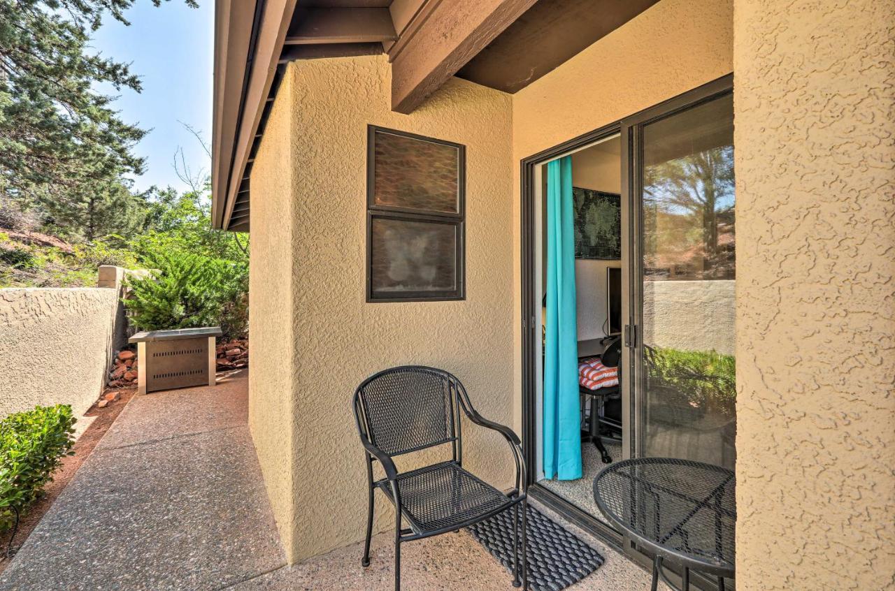 Patio, 16 Mi To Red Rock State Park Apartment