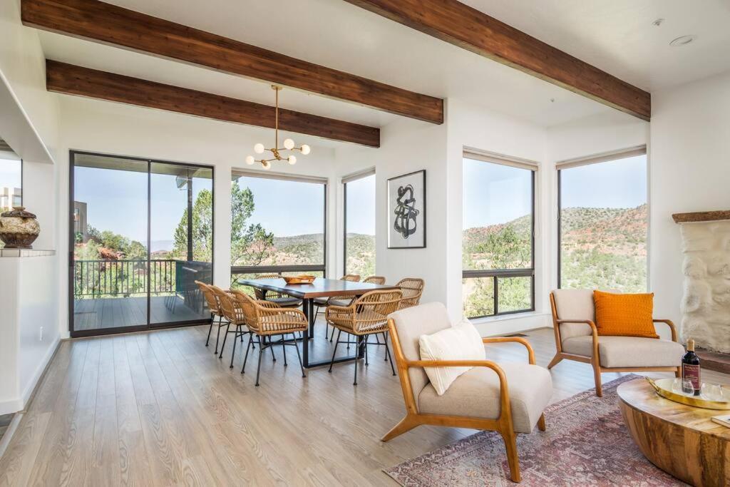 Stunning Views, Large Deck W/ Private Hiking Trail