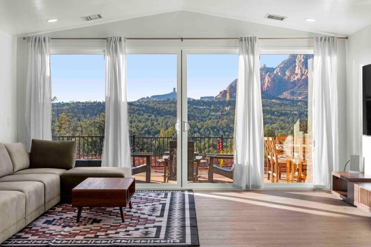 Unrivaled Views Large Uptown With Swimspa And Sauna Sedona