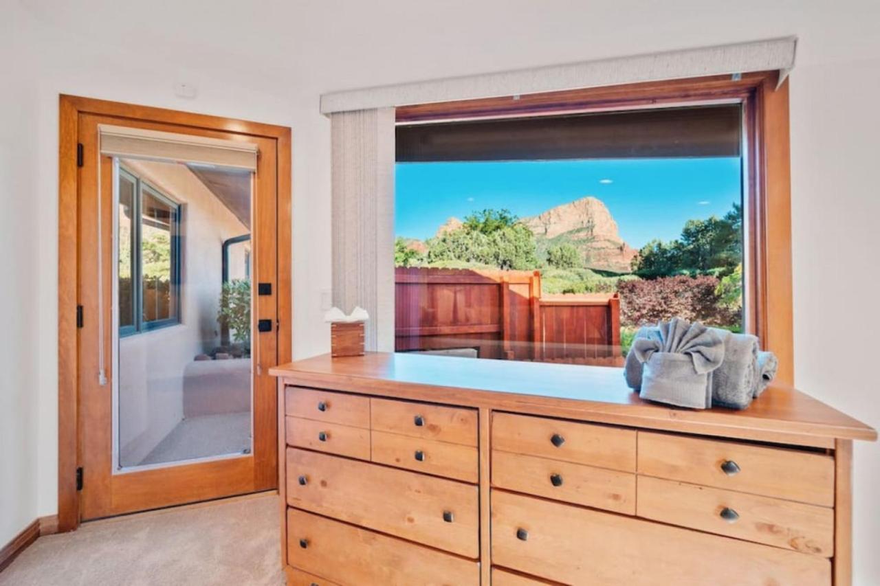 Guest With Up Close Chapel And Red Rock Views