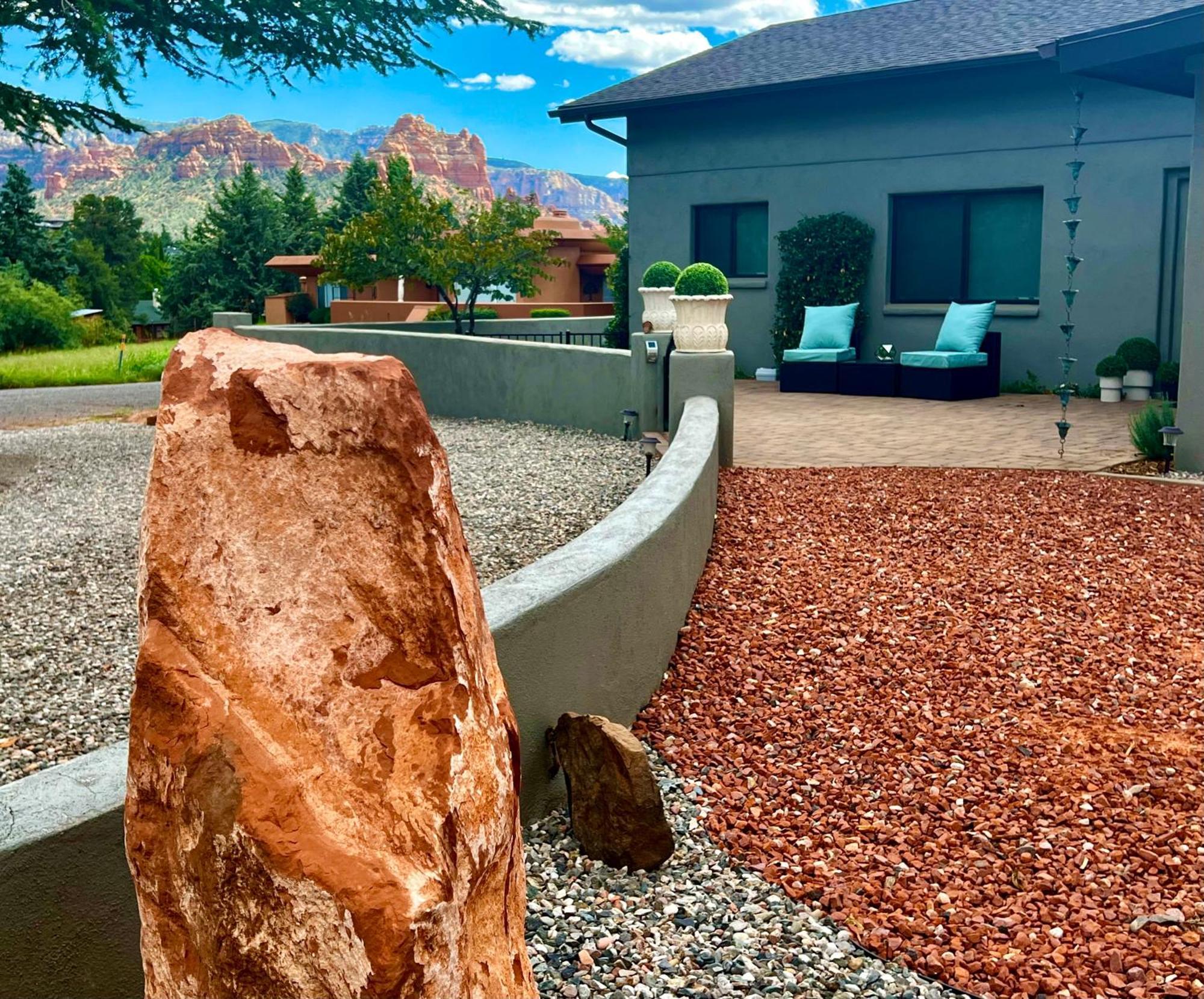 Uptown Gem! Wow! Views!! New! Barrel Sauna!!! Close To Trails, Walk To Uptown Sedona, Restaurants And Shopping Sedona