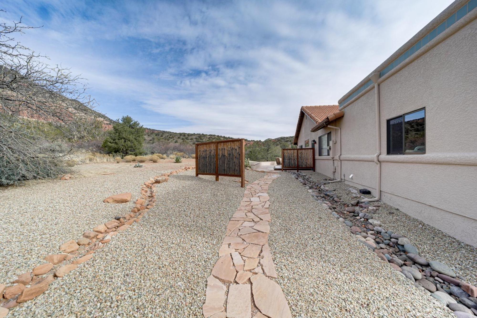 Secluded Escape With Patio And Red Rock Views! Sedona