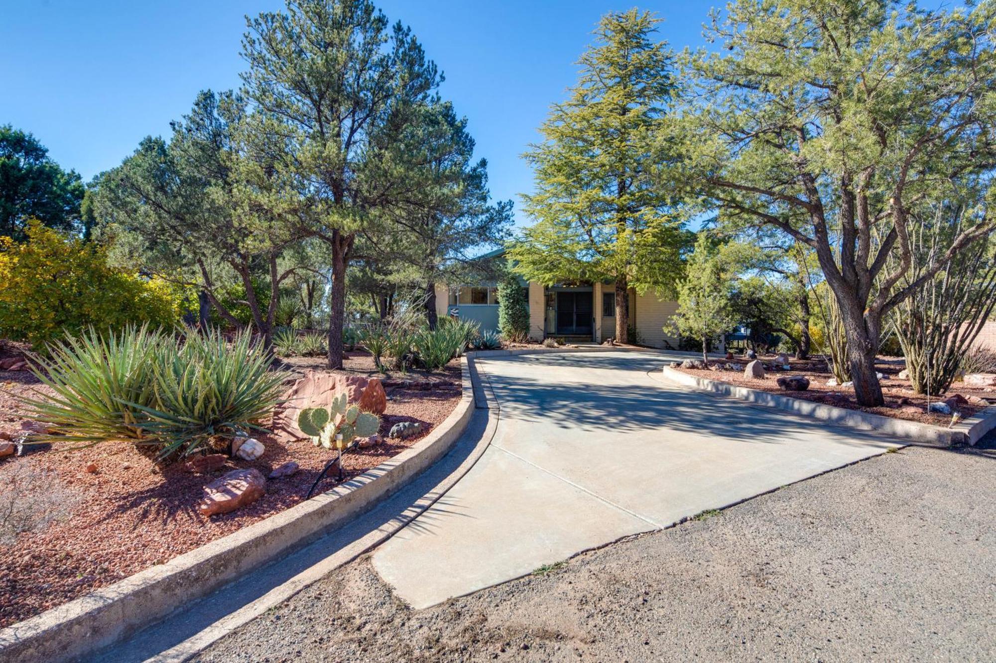 Secluded Retreat With Red Rock Views! Sedona