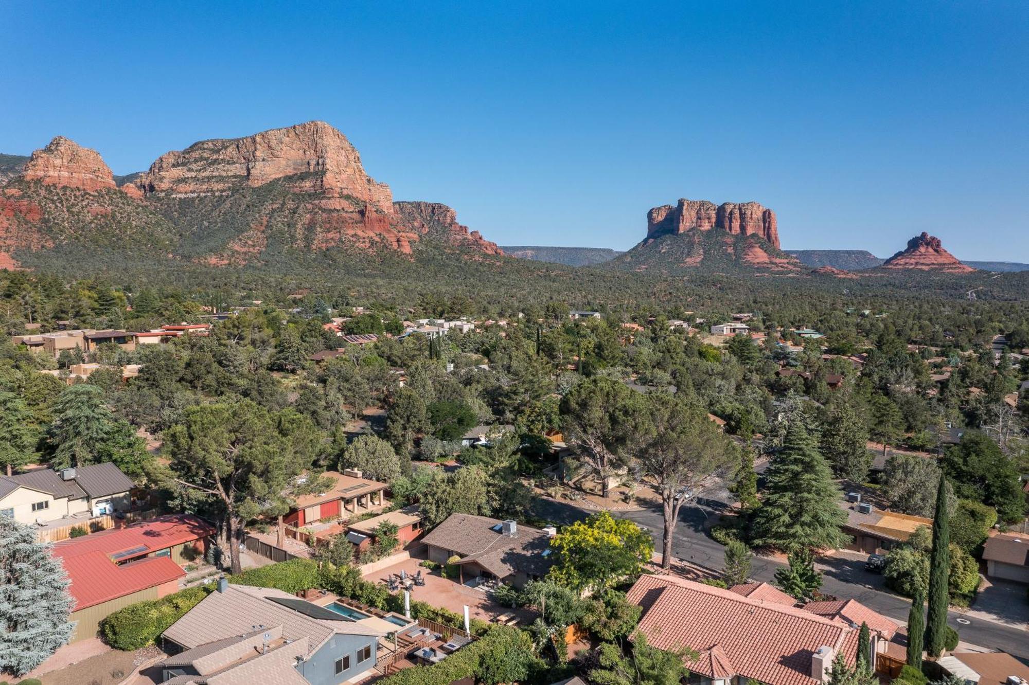 Enjoy Redrock Views W A Fire Pit Cornhole Games At Starlite * Sedona