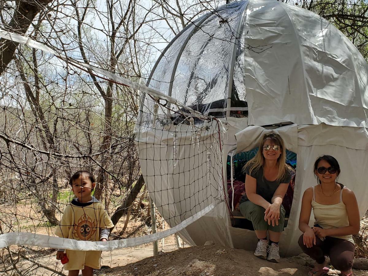 Cave, Yurt, Bubble And Other Glamping Adventures Campsite