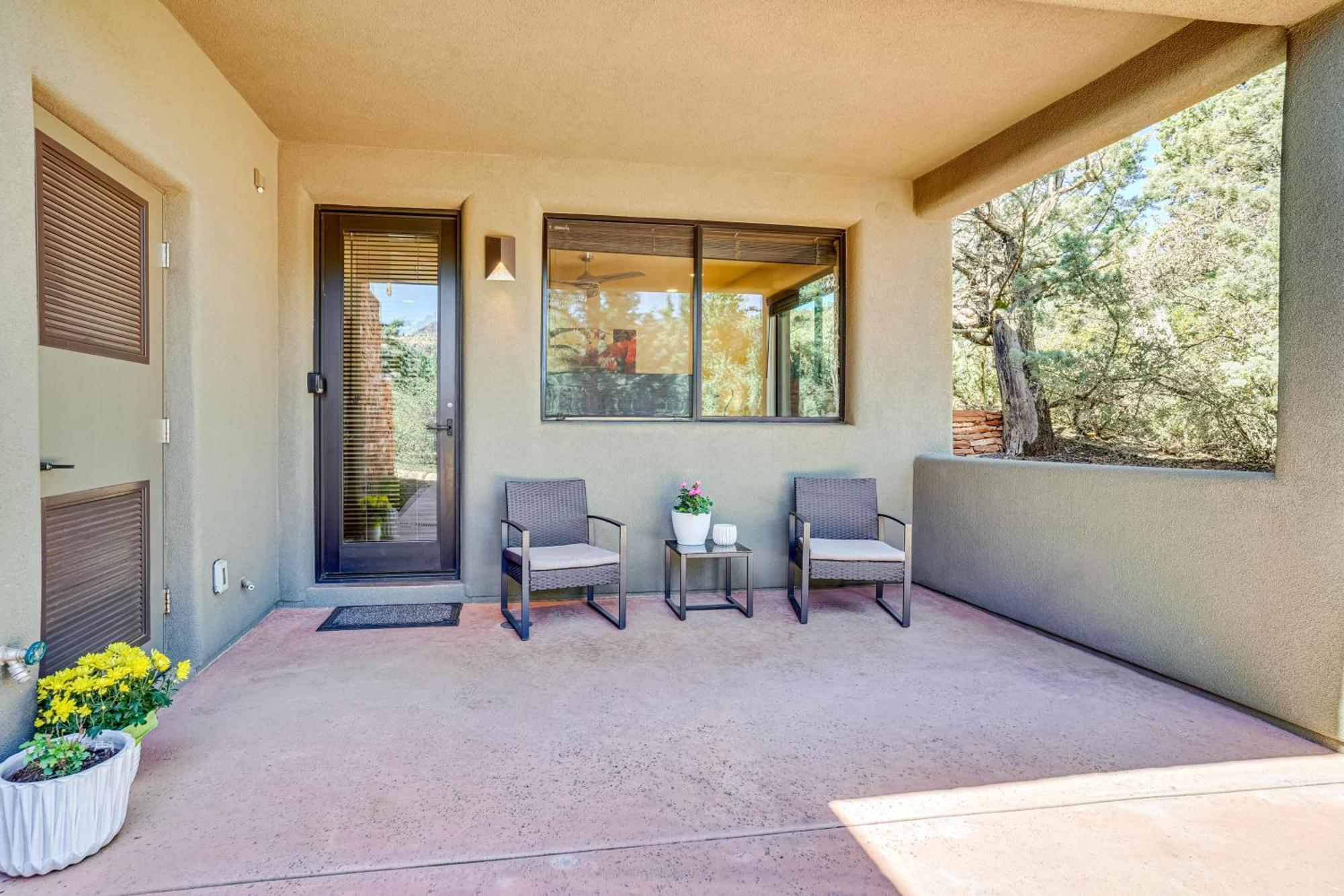 Couples Retreat With Patio Walk To Trails! Apartment Sedona